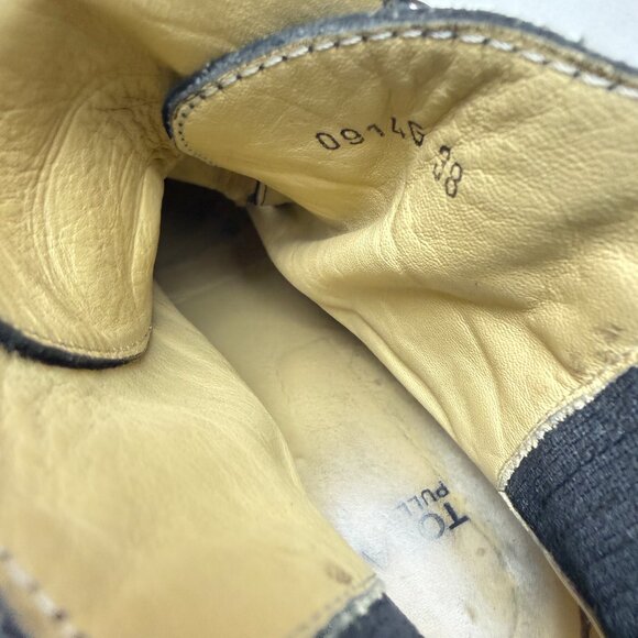 Toga Pulla Western Buckle Black Suede Ankle Boots - Picture 11 of 16